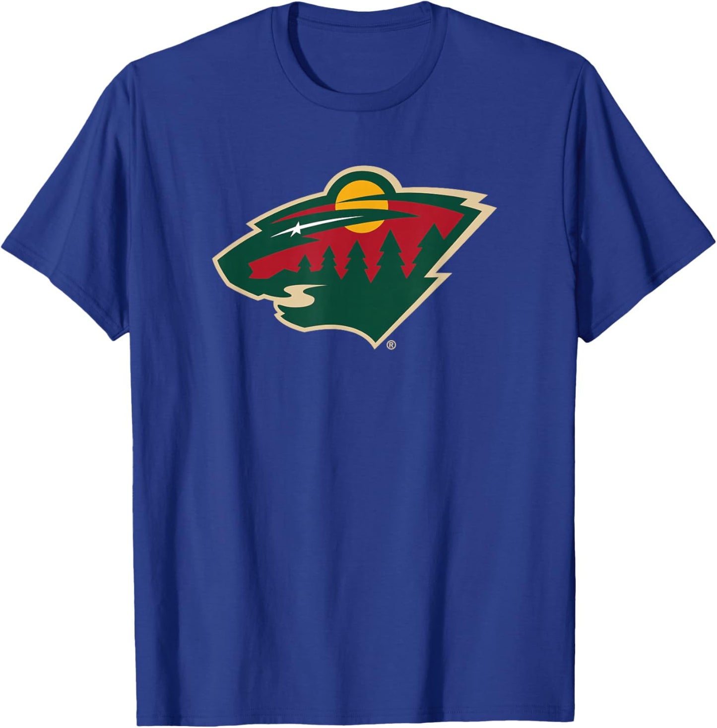 Minnesota Wild Icon Officially Licensed T-Shirt - T-Shirt | Royal