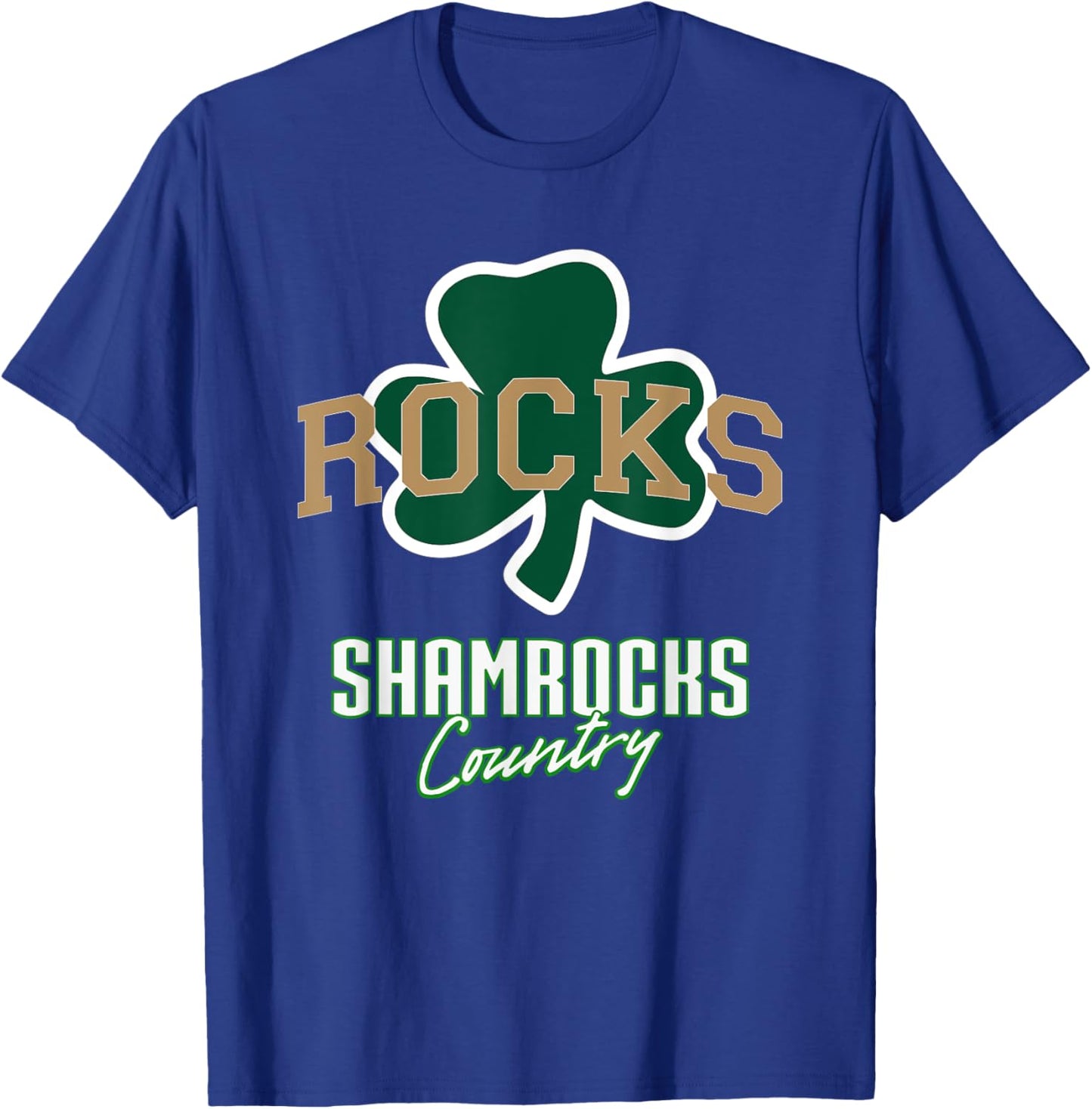 Westfield Shamrocks Logo Country HS T-Shirt - T-Shirt | Royal