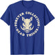 Taxidermist Life Feral Boar Skull Taxidermy Crew T-Shirt - T-Shirt | Royal