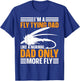 Fly Tying Dad T-Shirt - T-Shirt | Royal