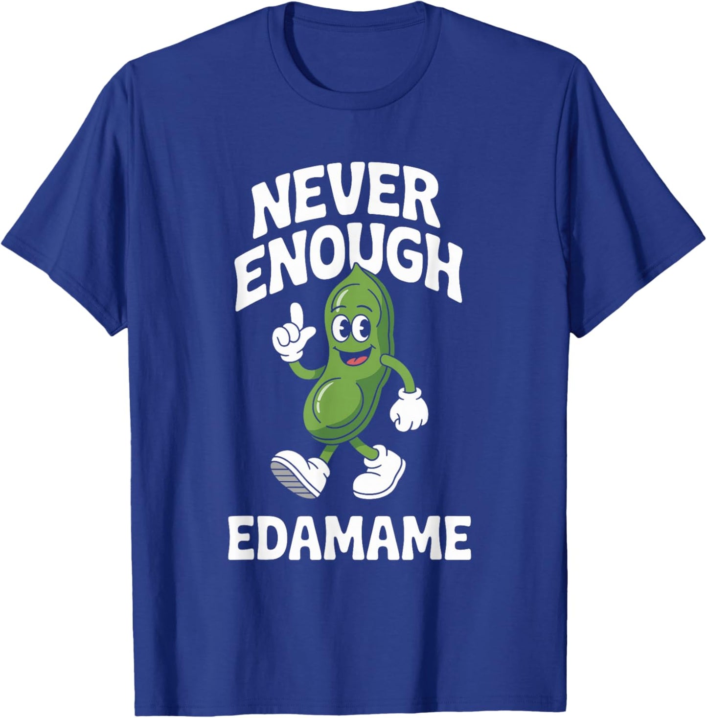 Funny Edamame Retro T-Shirt - T-Shirt | Royal