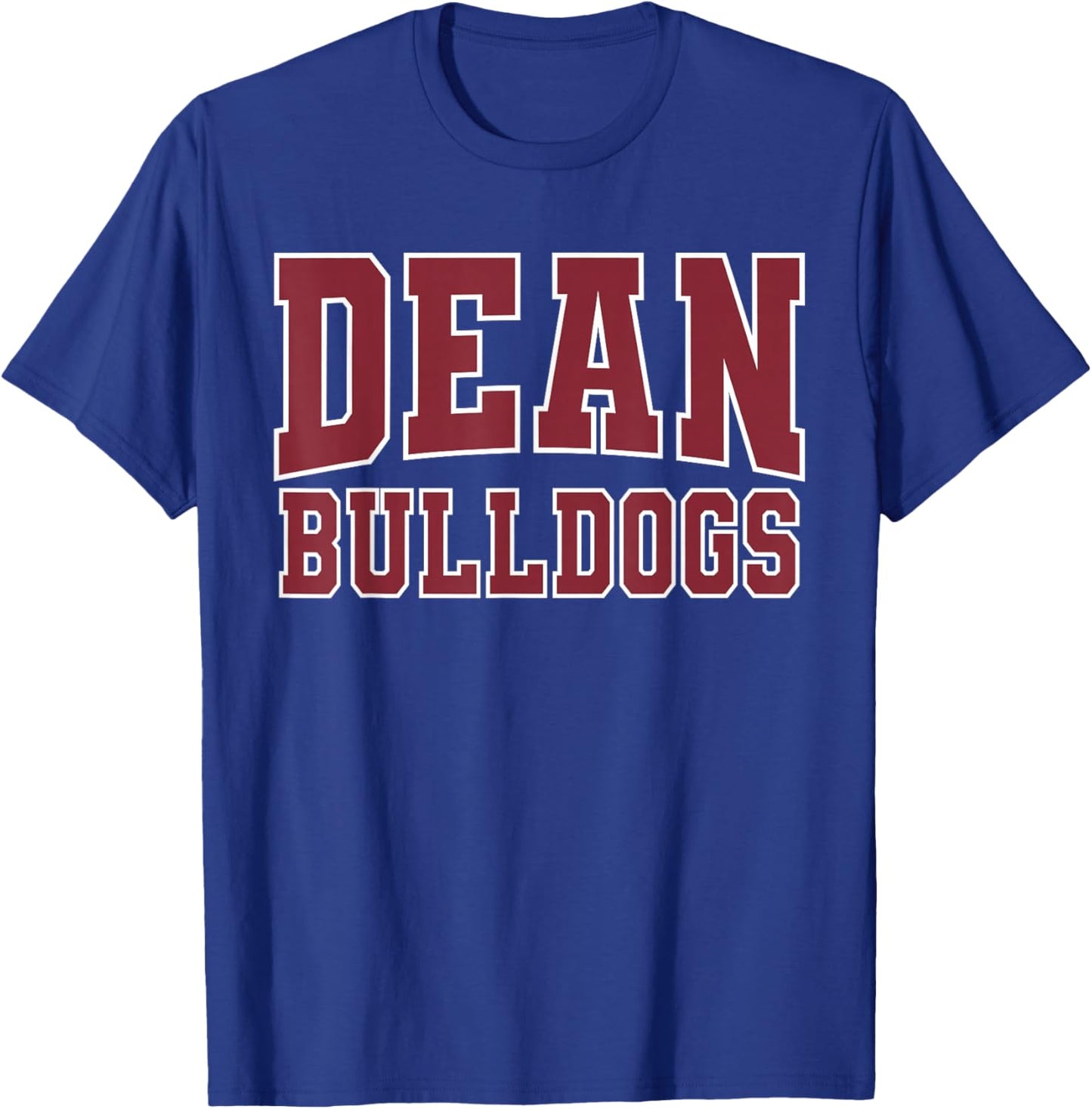 Dean College Bulldogs Apparel Sports Fan T-Shirt - T-Shirt | Royal