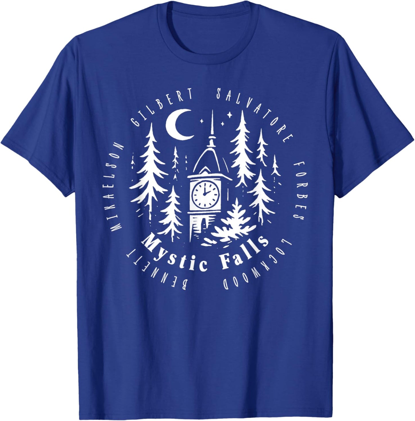 Mystic Falls Nature Lovers Outdoor Enthusiasts Adventure T-Shirt - T-Shirt | Royal