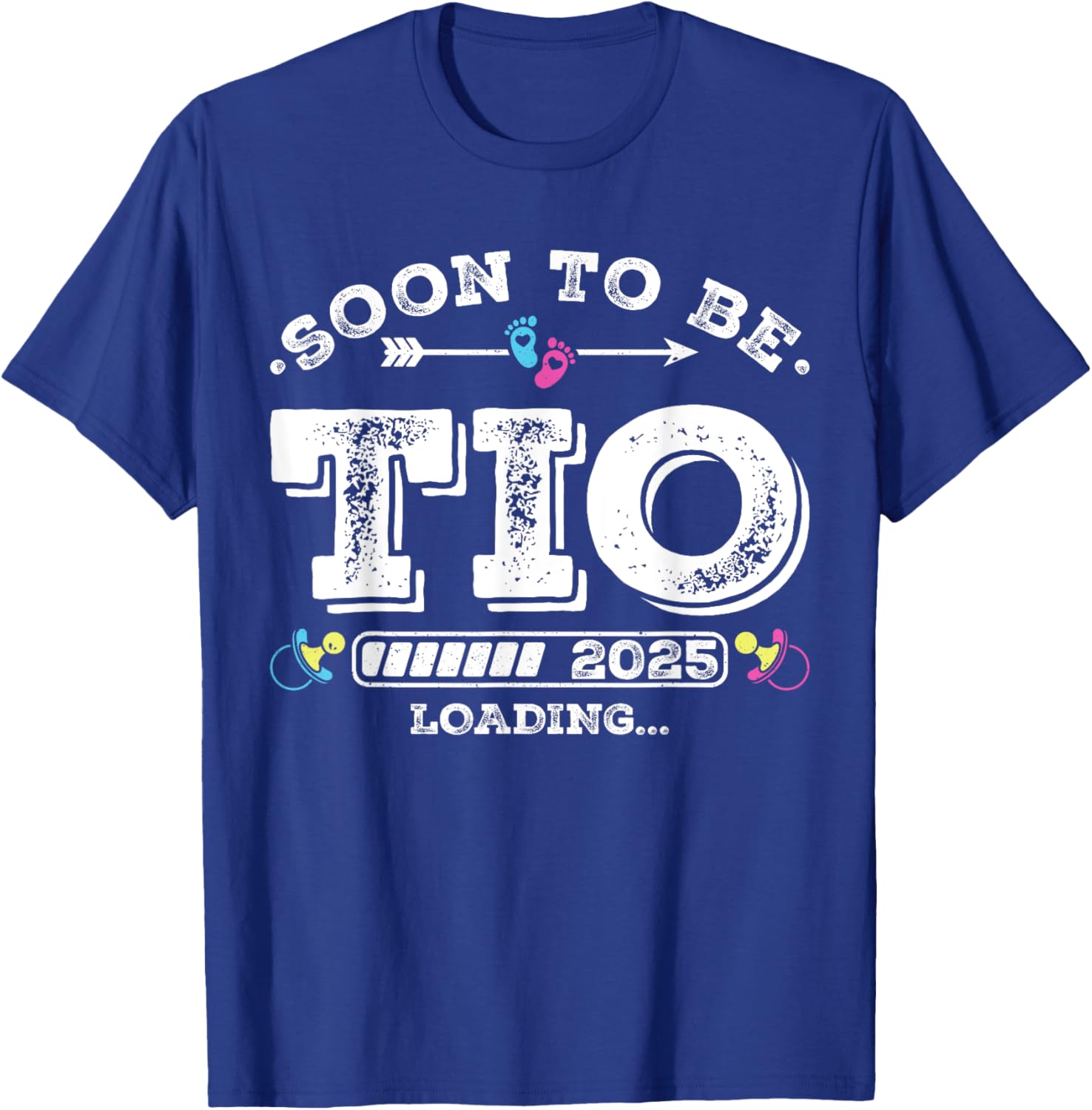 Soon to Be Tio 2025 Loading for Pregnancy Announcement T-Shirt - T-Shirt | Royal