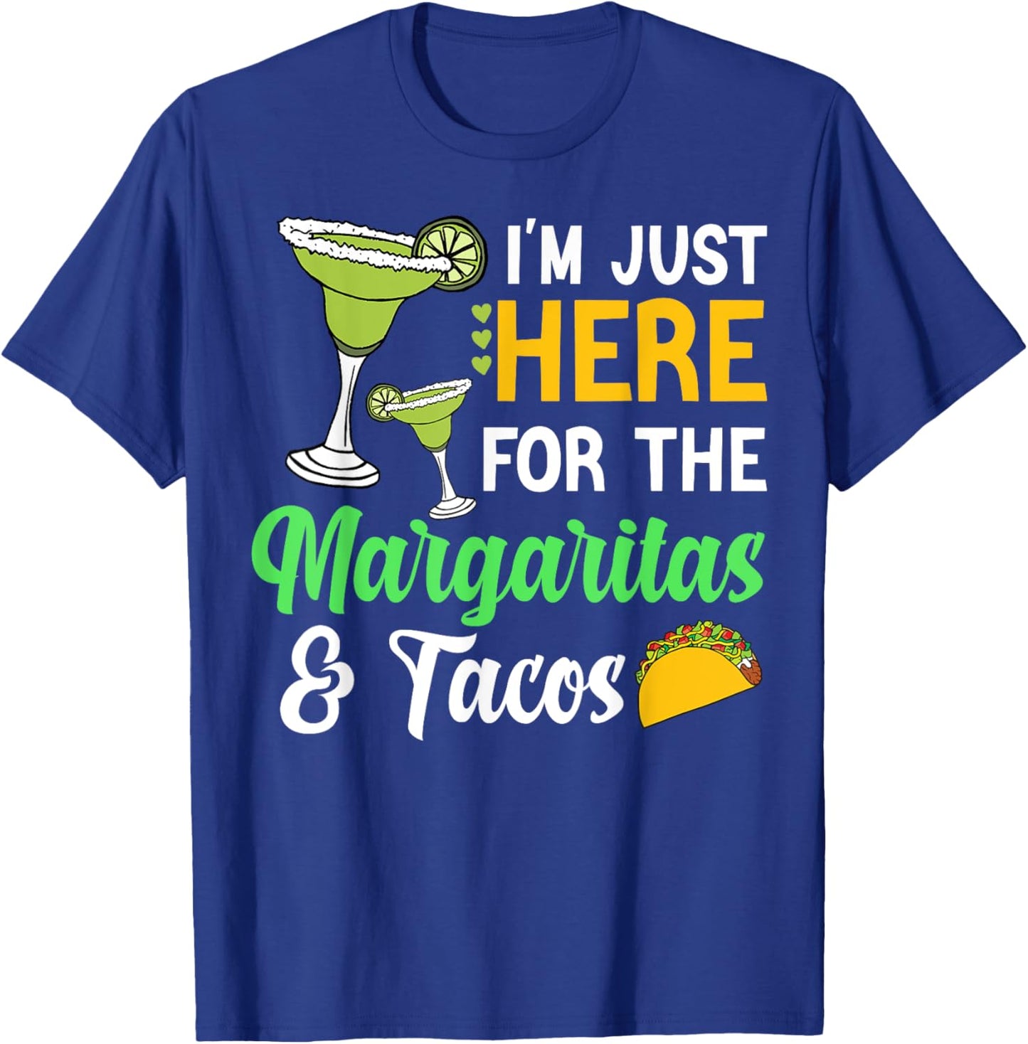 cinco de mayo Tacos And Margaritas Women mamacita Mexican T-Shirt - T-Shirt | Royal