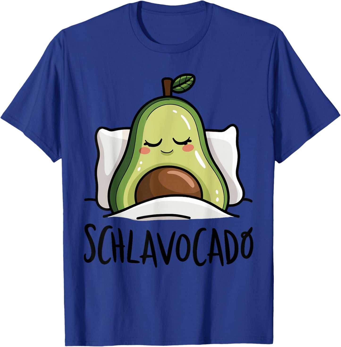 Schlavocado Official Sleep Shirt Pyjamas Sleep Avocado , gray, S T-Shirt - T-Shirt | Royal