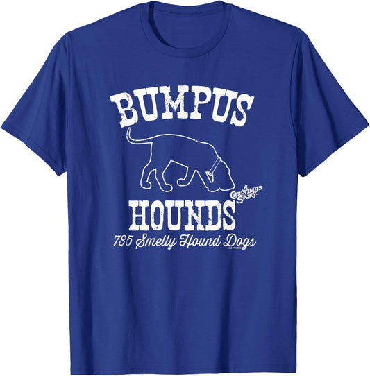 A Christmas Story Bumpus Hounds T-Shirt - T-Shirt | Royal