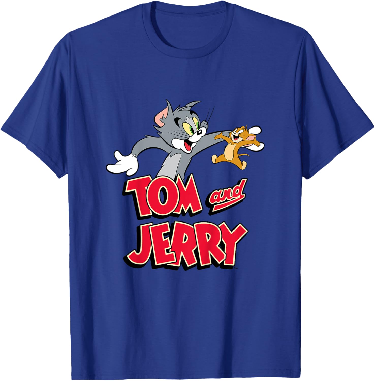 Kids Tom & Jerry Happy Together T-Shirt - T-Shirt | Royal