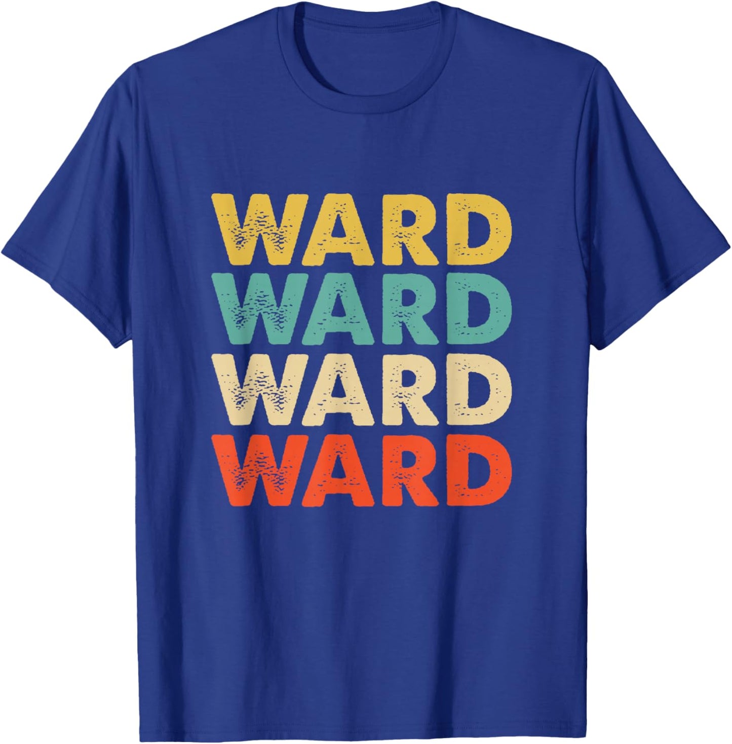 Ward Name T-Shirt - T-Shirt | Royal