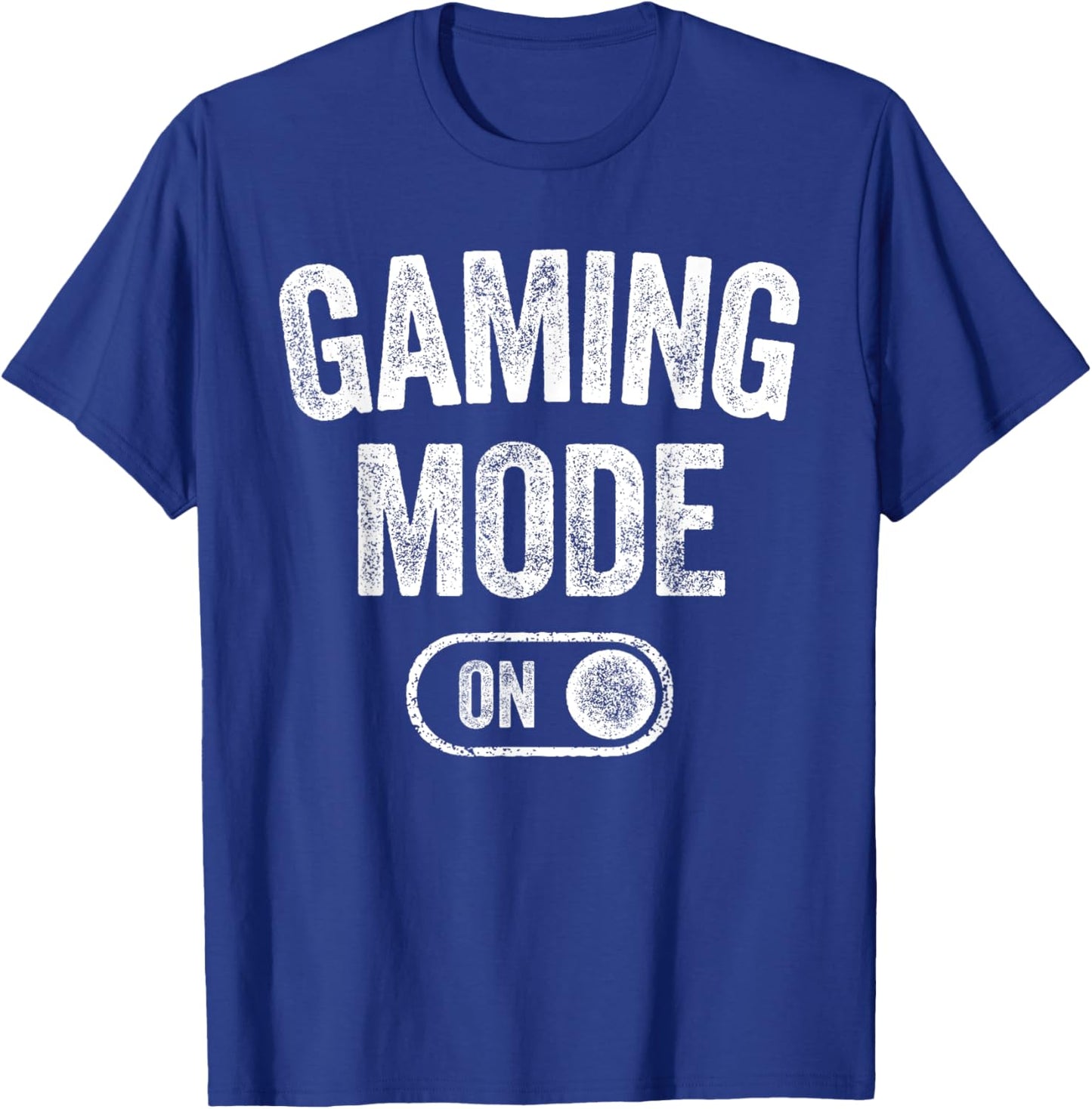 Gaming Mode On Funny Gamer Gift Men Kids Streamer Gaming T-Shirt - T-Shirt | Royal