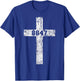8647 Anti Trump Cross Christian Jesus 86 47 Retro Impeach 47 T-Shirt - T-Shirt | Royal