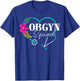 Floral OBGYN Squad Obstetrician Gynecologist Heart T-Shirt - T-Shirt | Royal