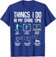 Baseball Things I Do In My Spare Time Kids Boys Youth T-Shirt - T-Shirt | Royal