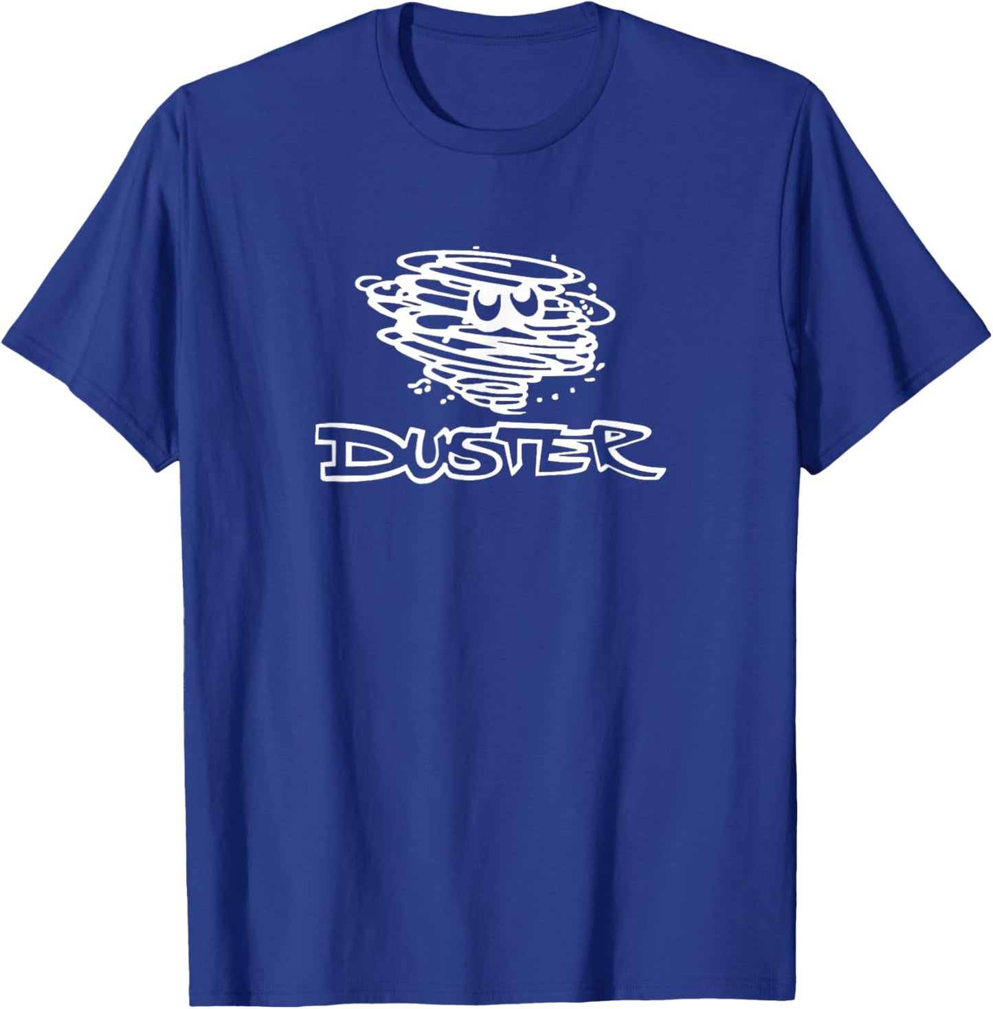 Vintage Duster Twister Decal Badge Emblem Classic CAR Art T-Shirt - T-Shirt | Royal