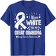 I Wear White For My Great Grandma Lung Cancer Awareness T-Shirt - T-Shirt | Royal