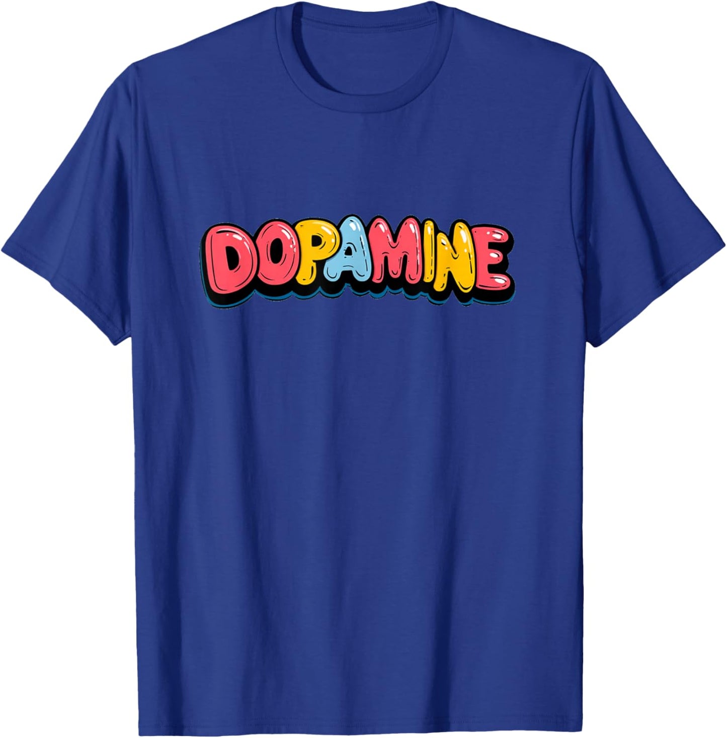 Colorful Dopamine Emblem Costume T-Shirt - T-Shirt | Royal