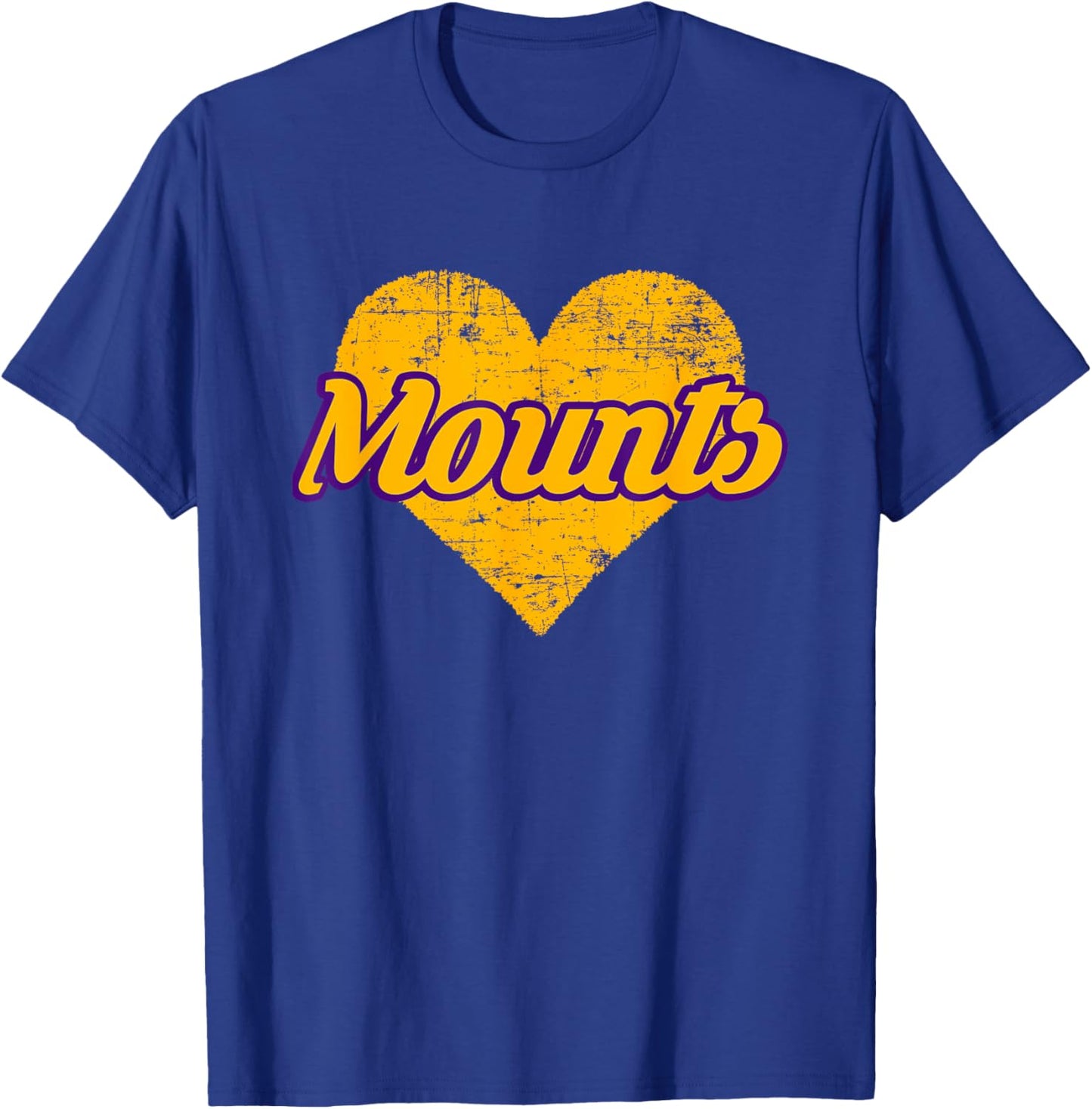 Ephrata Mounts Over Heart T-Shirt - T-Shirt | Royal