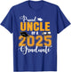 Proud Uncle Of A 2025 Graduate Graduation T-Shirt - T-Shirt | Royal