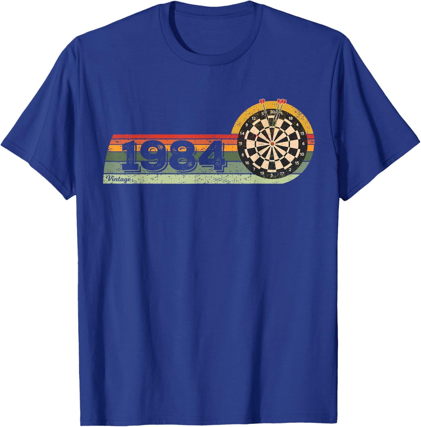 Darts Player Birthday born in 1984 Games Darts T-Shirt - T-Shirt | Royal