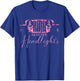Car Save The Headlights Breast Cancer Fighters Pink Ribbon T-Shirt - T-Shirt | Royal