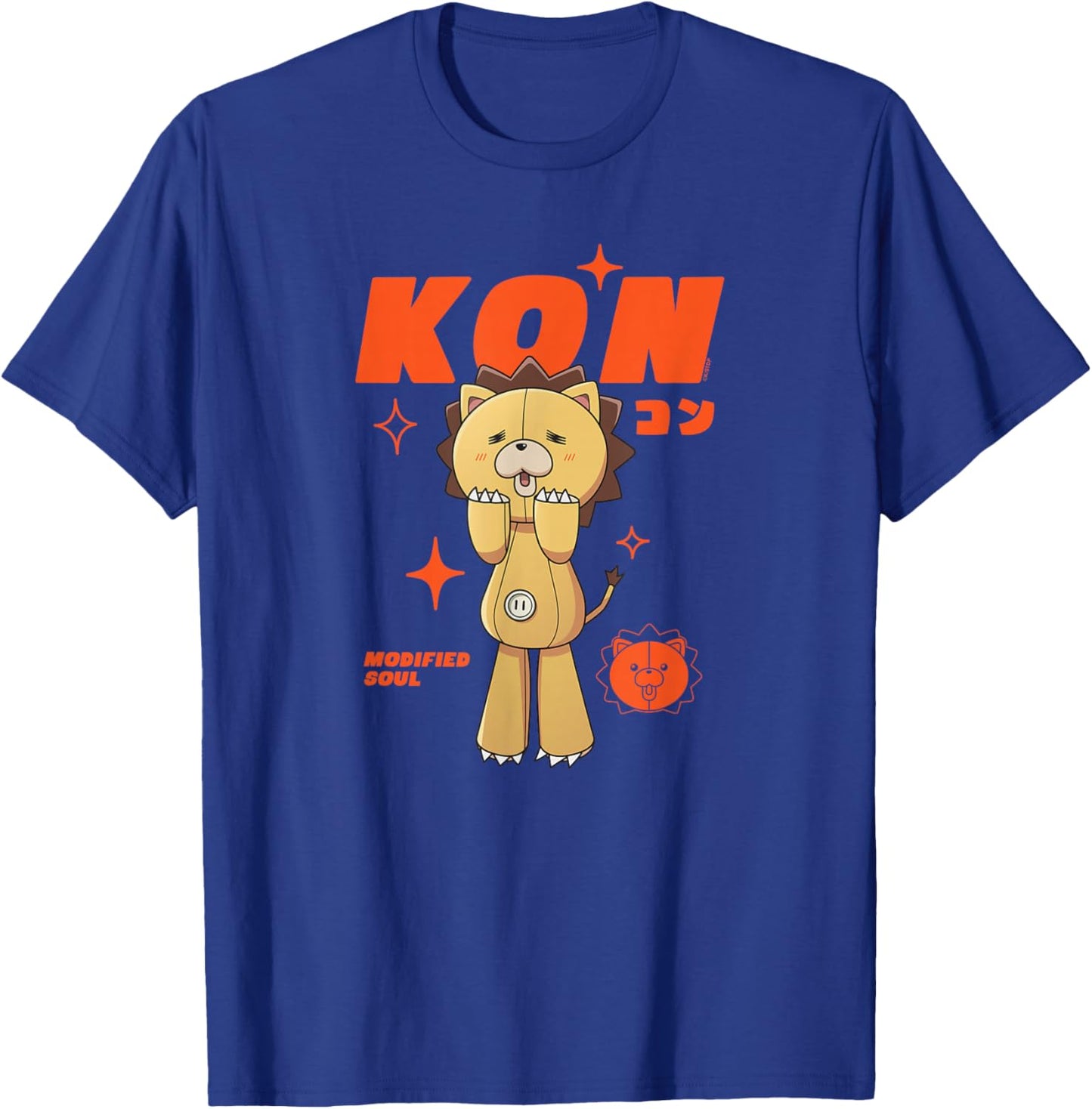 Bleach: TYBW Kon Modified Soul Orange Stars Anime T-Shirt - T-Shirt | Royal