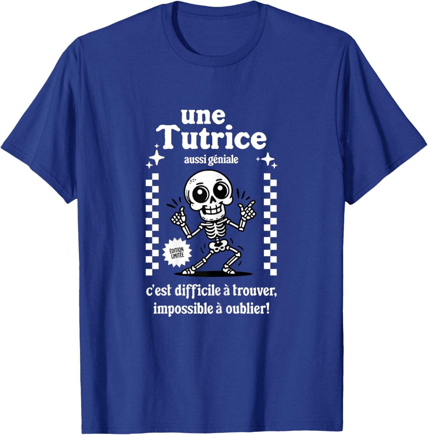 Cadeau Tutrice de Stage Remerciement Tutrice Alternance T-Shirt - T-Shirt | Royal