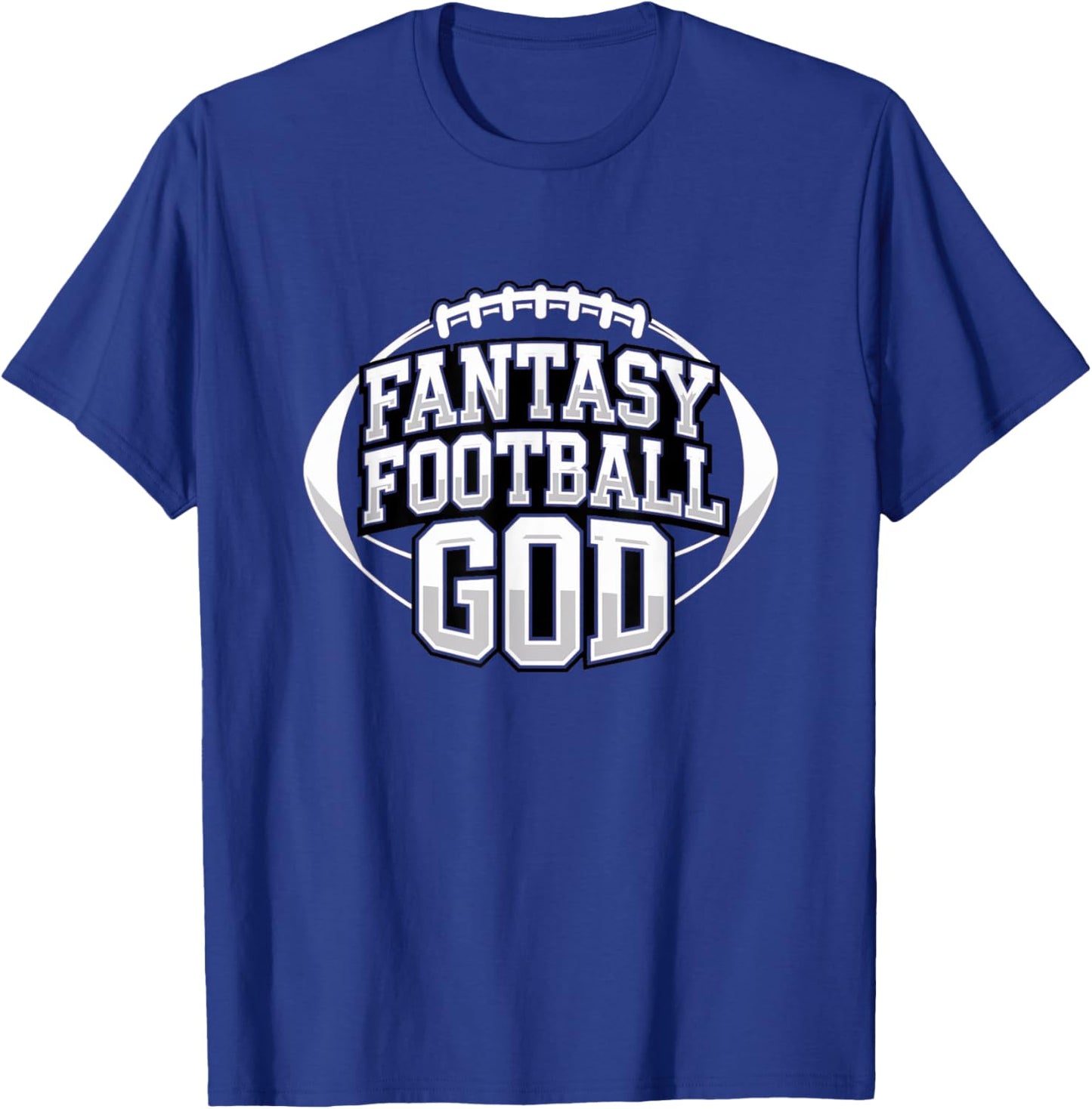 Fantasy Football God - Fantasy Football Winner T-Shirt - T-Shirt | Royal