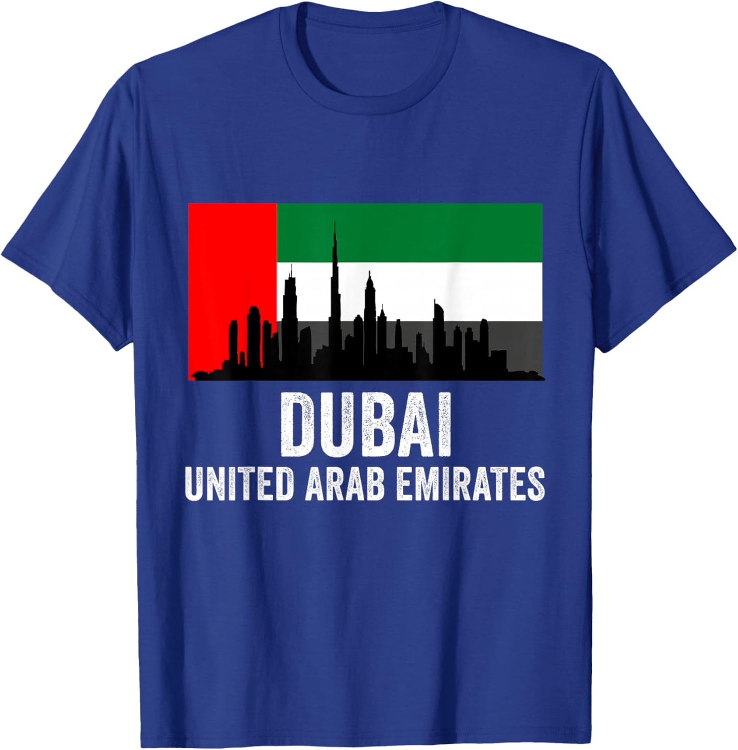 Dubai Souvenir Skyline UAE United Arab Emirate Reminder T-Shirt - T-Shirt | Royal
