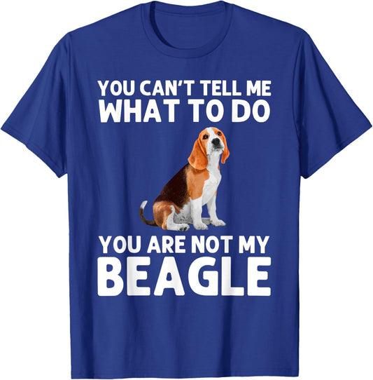 Funny Beagle Design Women Hound Beagle Dog Lovers T-Shirt - T-Shirt | Royal
