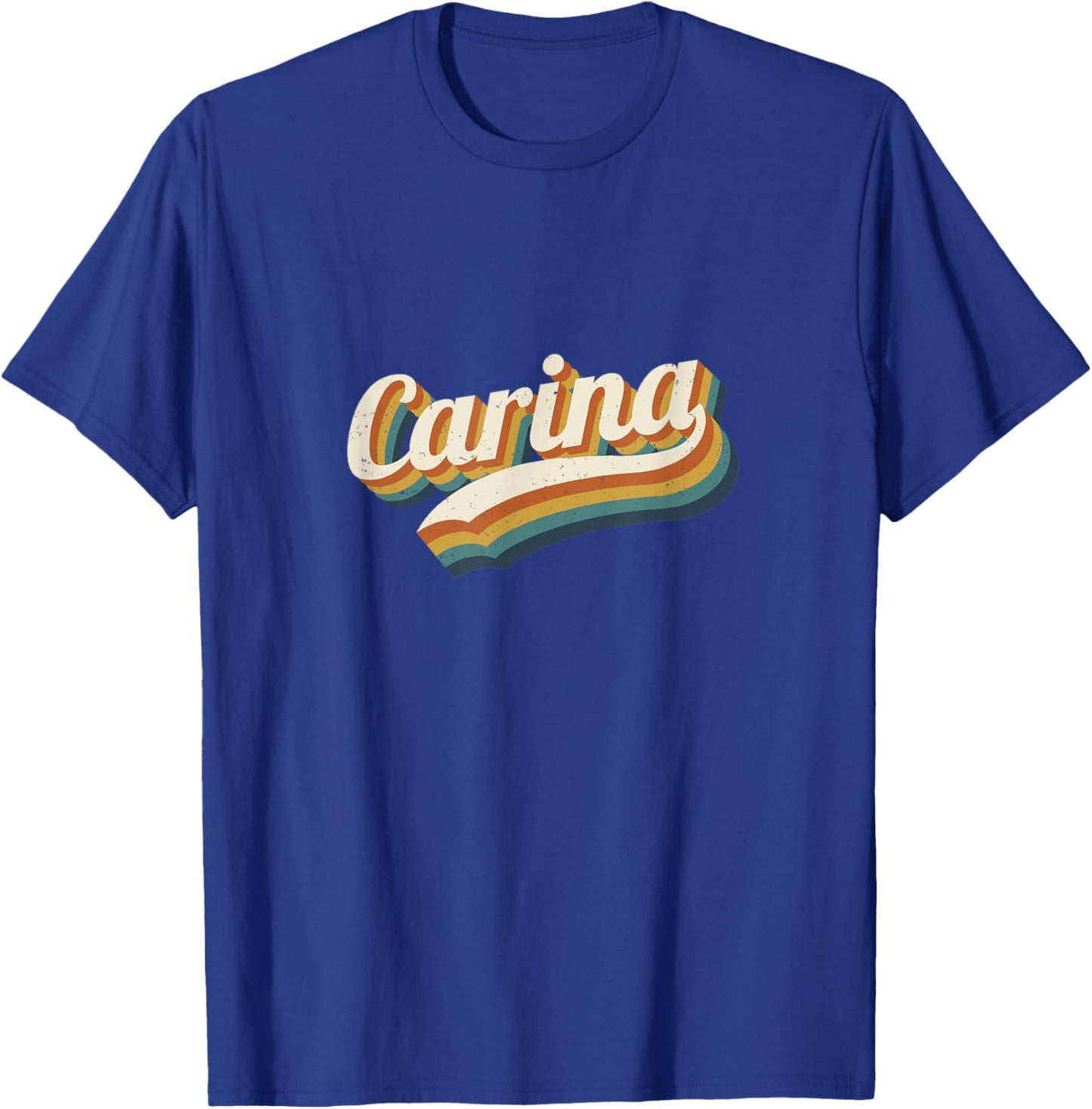 Vintage Carina Personalized Name Carina T-Shirt - T-Shirt | Royal