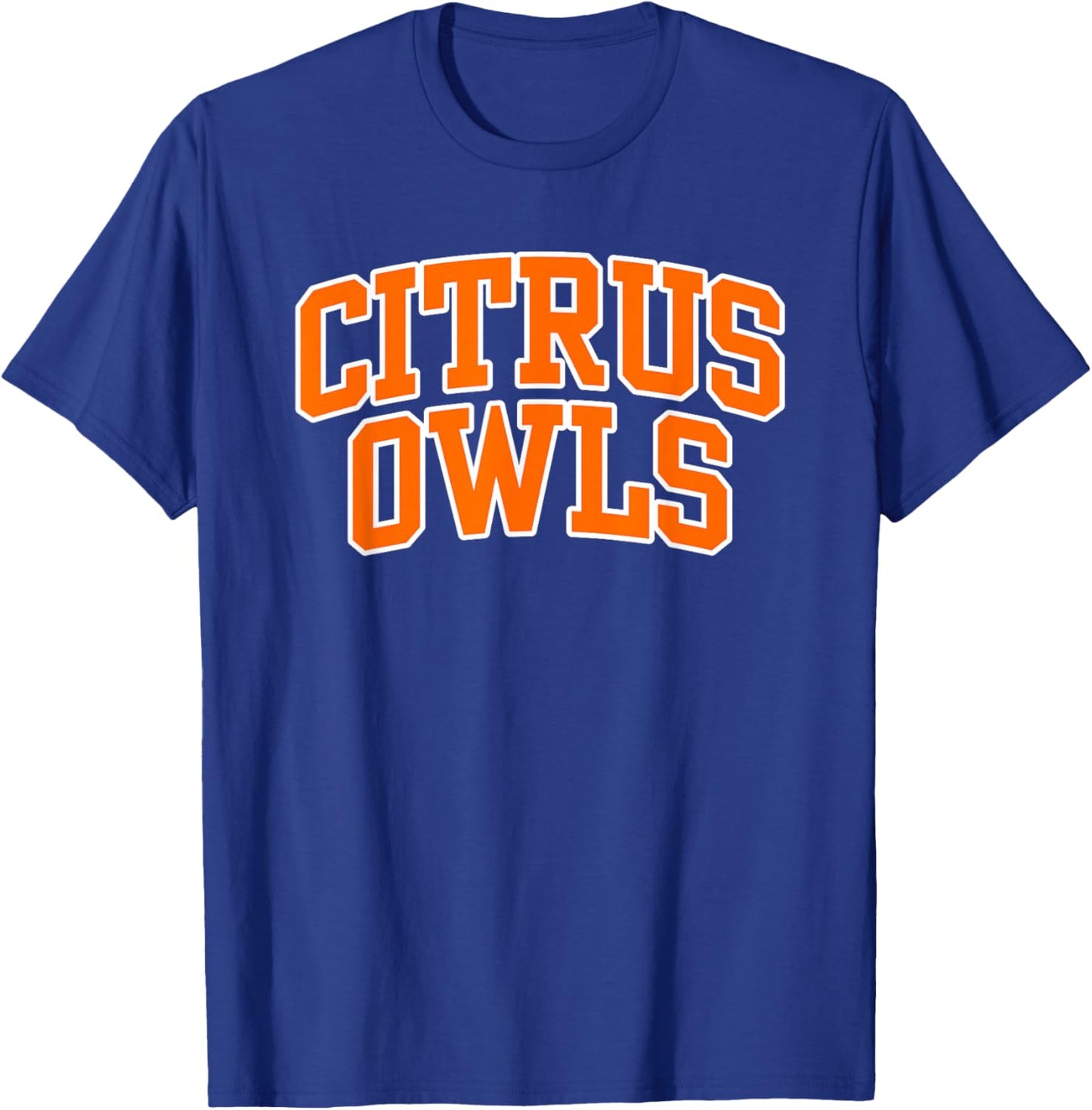 Citrus College Owls Apparel Sports Fan T-Shirt - T-Shirt | Royal
