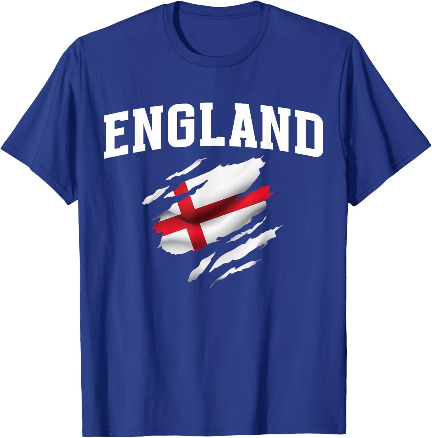 England Flag Men Women Kids T-Shirt - T-Shirt | Royal