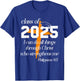 Class of 2025 Christian Graduation Senior Graduate T-Shirt - T-Shirt | Royal