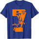 Kids NUMBER 7 BASKETBALL 7TH BIRTHDAY T-Shirt - T-Shirt | Royal