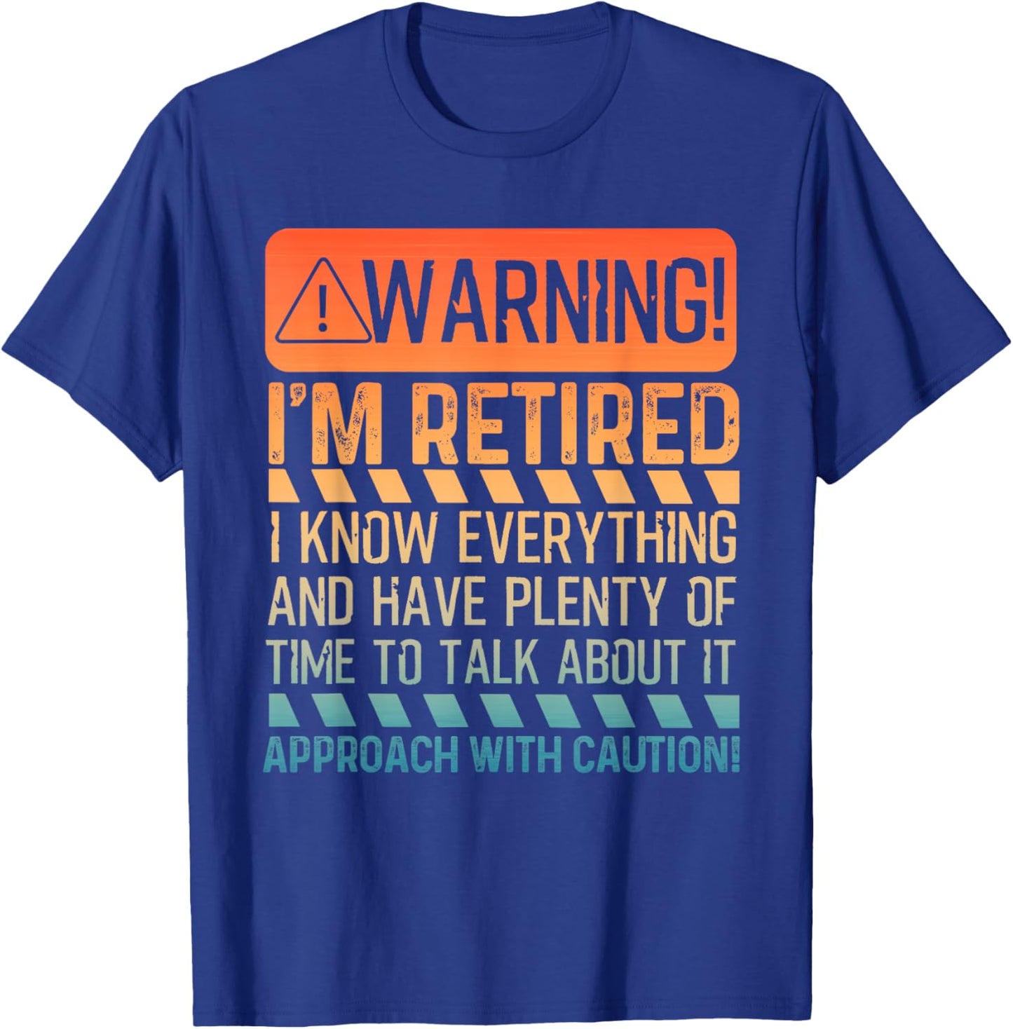 Retirement Design Women Retiree Retired Retirement T-Shirt - T-Shirt | Royal