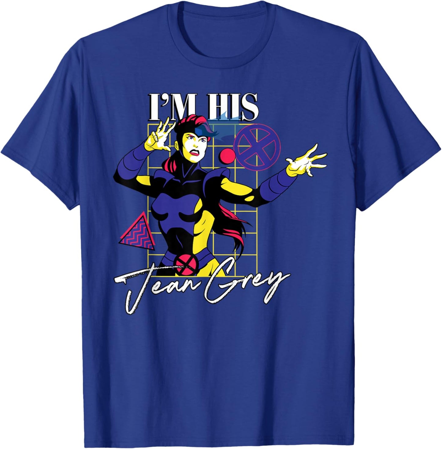 Marvel Super Heroes X-Men Couples Matching I’m His Jean Grey T-Shirt - T-Shirt | Royal