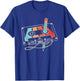 80s 90s Cassette Pencil Theme Party Outfit Men Women Kids T-Shirt - T-Shirt | Royal