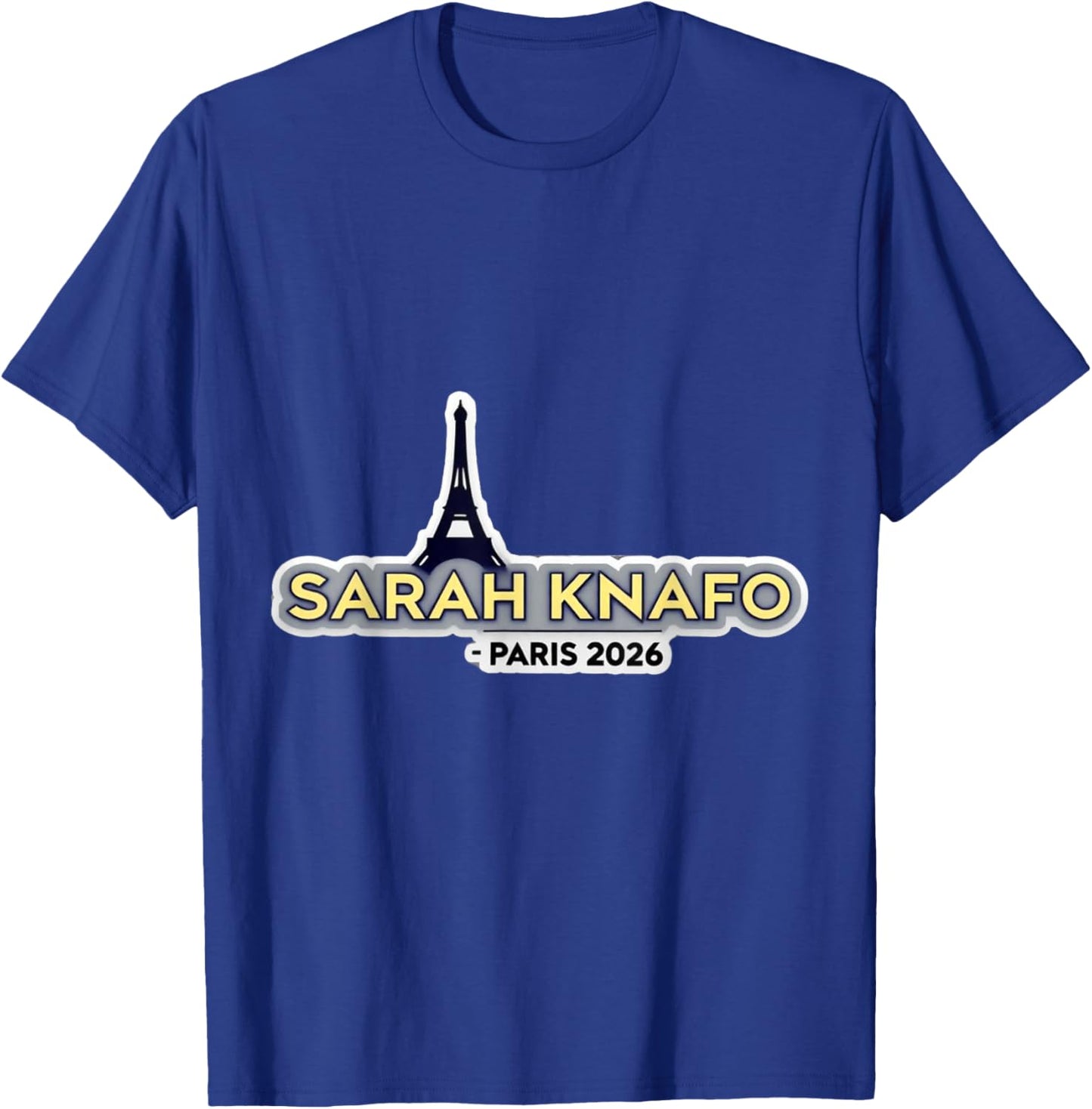 Sarah Knafo - Paris 2026 T-Shirt - T-Shirt | Royal