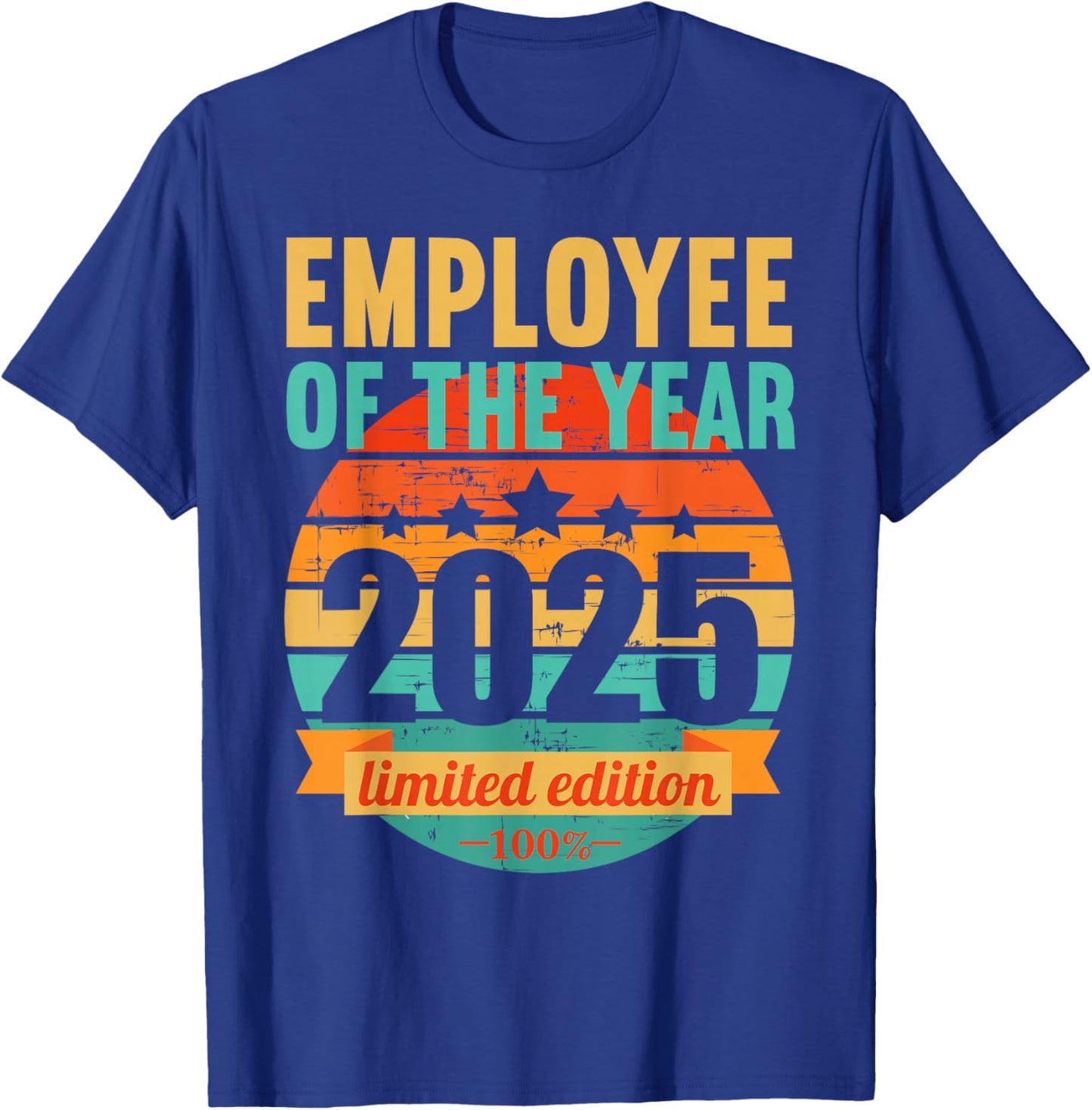 Employee of the year 2025 T-Shirt - T-Shirt | Royal