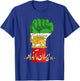 Iran Lion Sun Flag Free Iran Farsi Calligraphy T-Shirt - T-Shirt | Royal