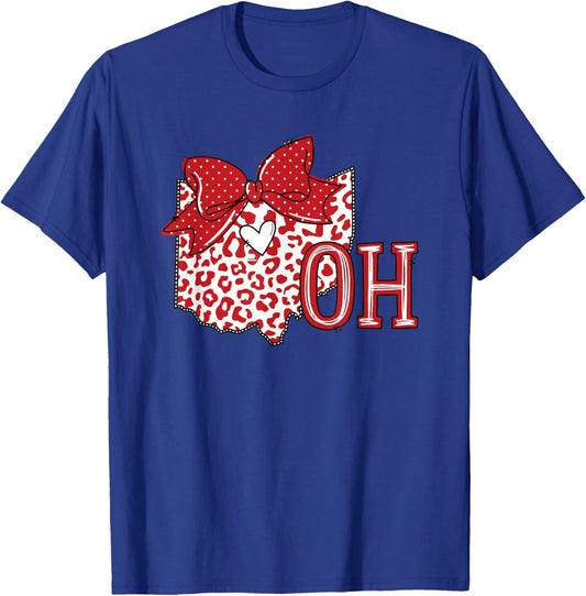 Ohio Women Girls Kids Toddler Sister TN State Pride T-Shirt - T-Shirt | Royal