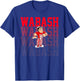 Wabash College Retro Vintage Sports Women T-Shirt - T-Shirt | Royal