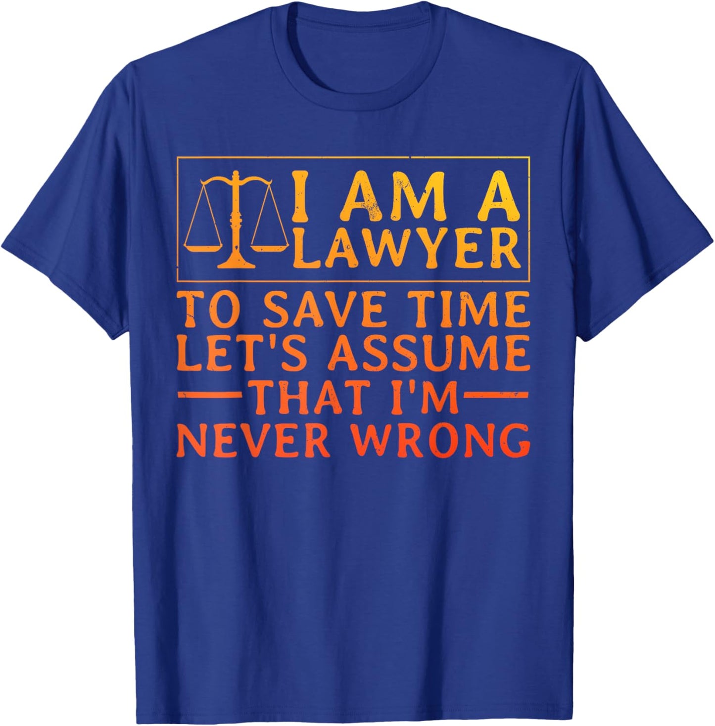 Cool Lawyer Design Women Attorney Law School Lawyer T-Shirt - T-Shirt | Royal