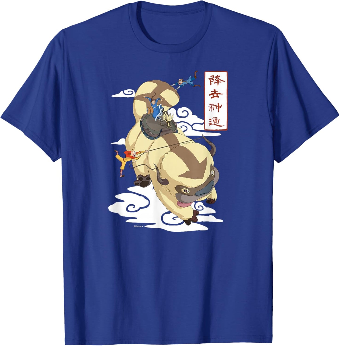 Avatar The Last Airbender - Aang Katara and Sokka on Appa T-Shirt - T-Shirt | Royal
