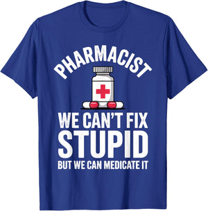 Cute Pharmacist Art Women School Pharmacy Student T-Shirt - T-Shirt | Royal