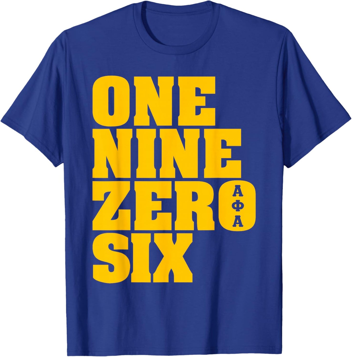 Alpha African 1906 Fraternity T-Shirt - T-Shirt | Royal