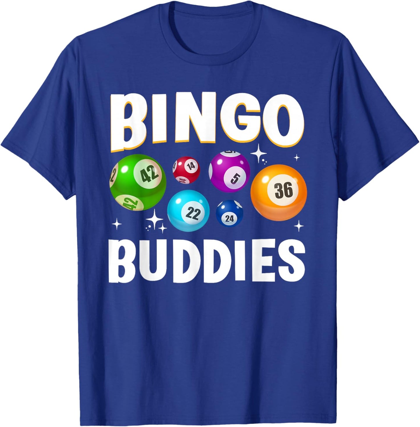 Bingo Buddies Design Women Bingo Lover Bingo Player T-Shirt - T-Shirt | Royal
