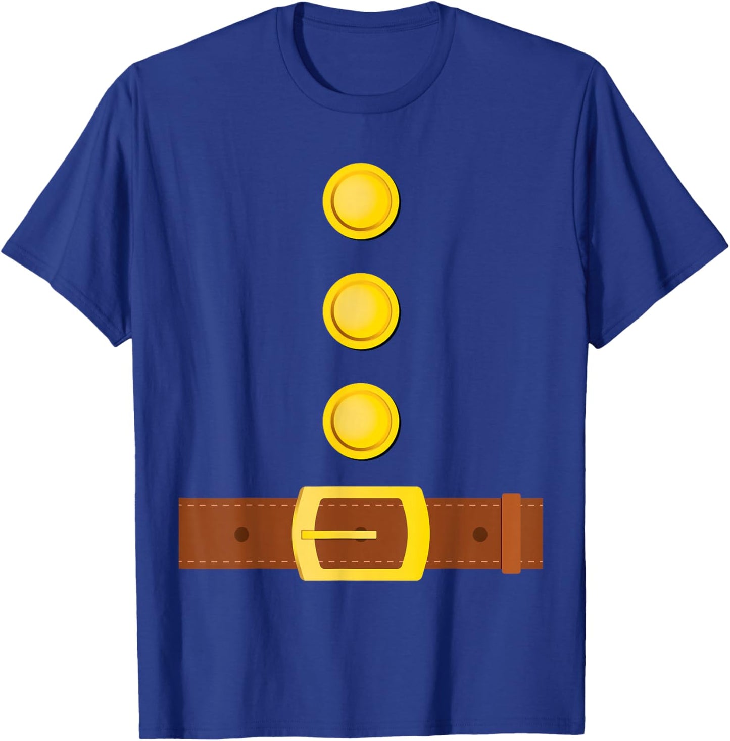 Dwarf Halloween Costume Funny Kids Men Women T-Shirt - T-Shirt | Royal