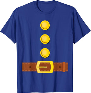 Dwarf Halloween Costume Funny Kids Men Women T-Shirt - T-Shirt | Royal