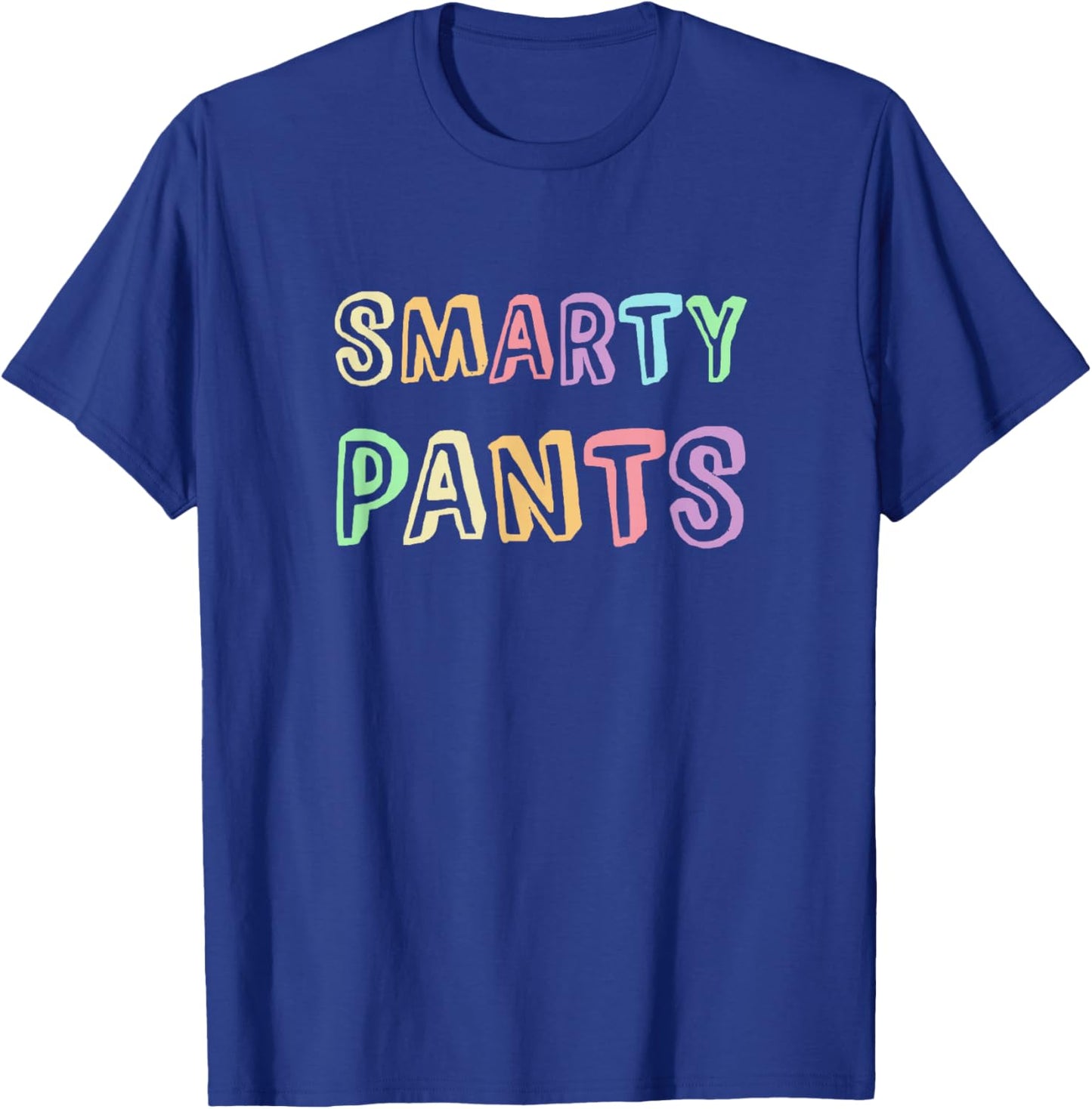 Cute Little Miss SMARTY PANTS High School Graduation Mr 6 7 T-Shirt - T-Shirt | Royal